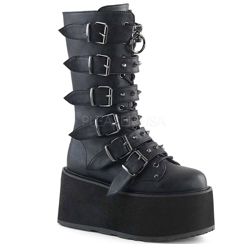 DemoniaCult - DAMNED225 Bottes de plateforme - Noir Product image